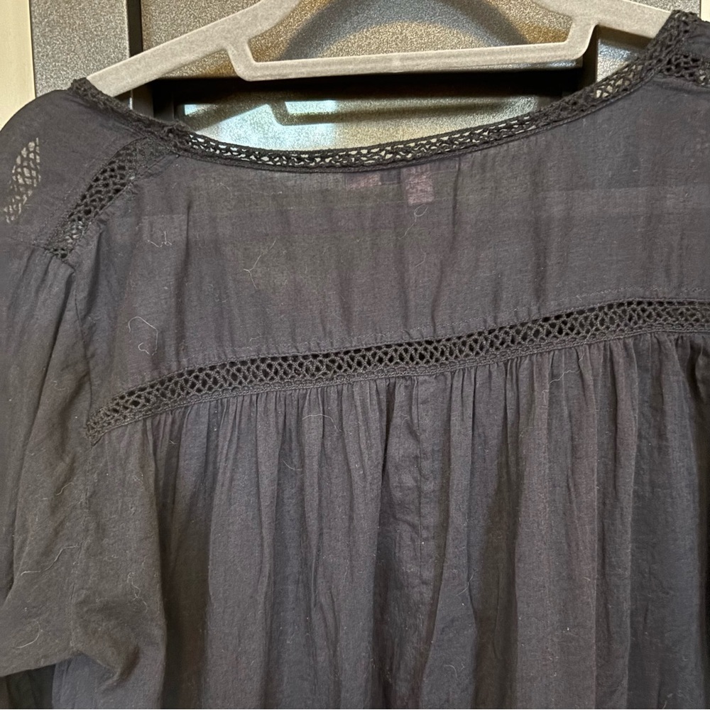 Calypso St. Barth Navy Beach Cover Up - size S​ - Picture 8 of 10